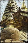 Непал 2004 г. Ступа Сваямбунатх.