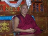 Государственный оракул Тибета Туптен Нгодуп в своей резиденции в Дхарамсале